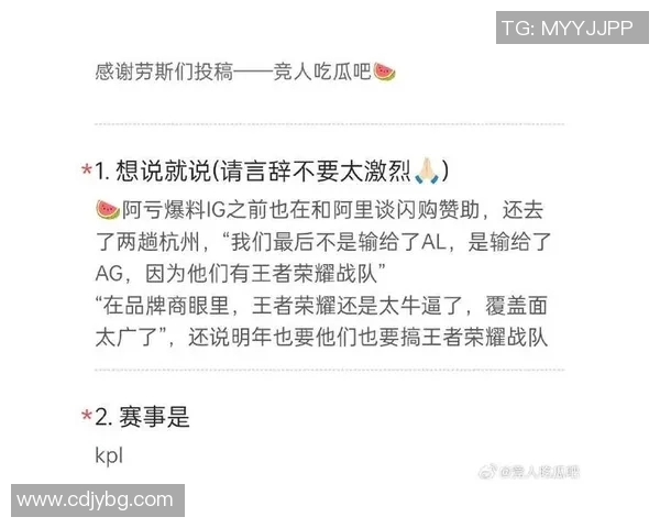 电竞新闻王者荣耀职业战队IG在速度排名中创下历史新高引发热议